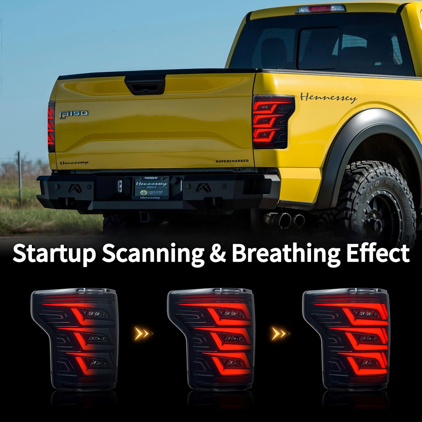 2015-2020 Ford Raptor F150 Pickup LED Taillight Assembly | Modification Kit-1