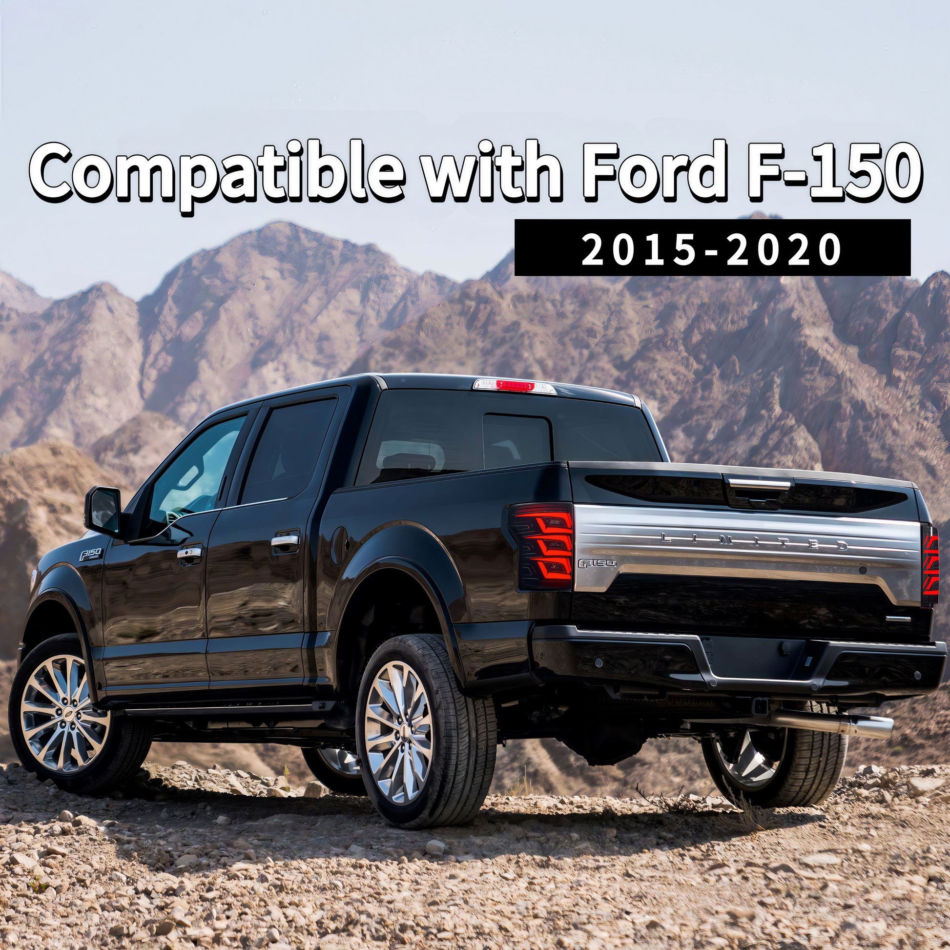 2015-2020 Ford Raptor F150 Pickup LED Taillight Assembly | Modification Kit-4