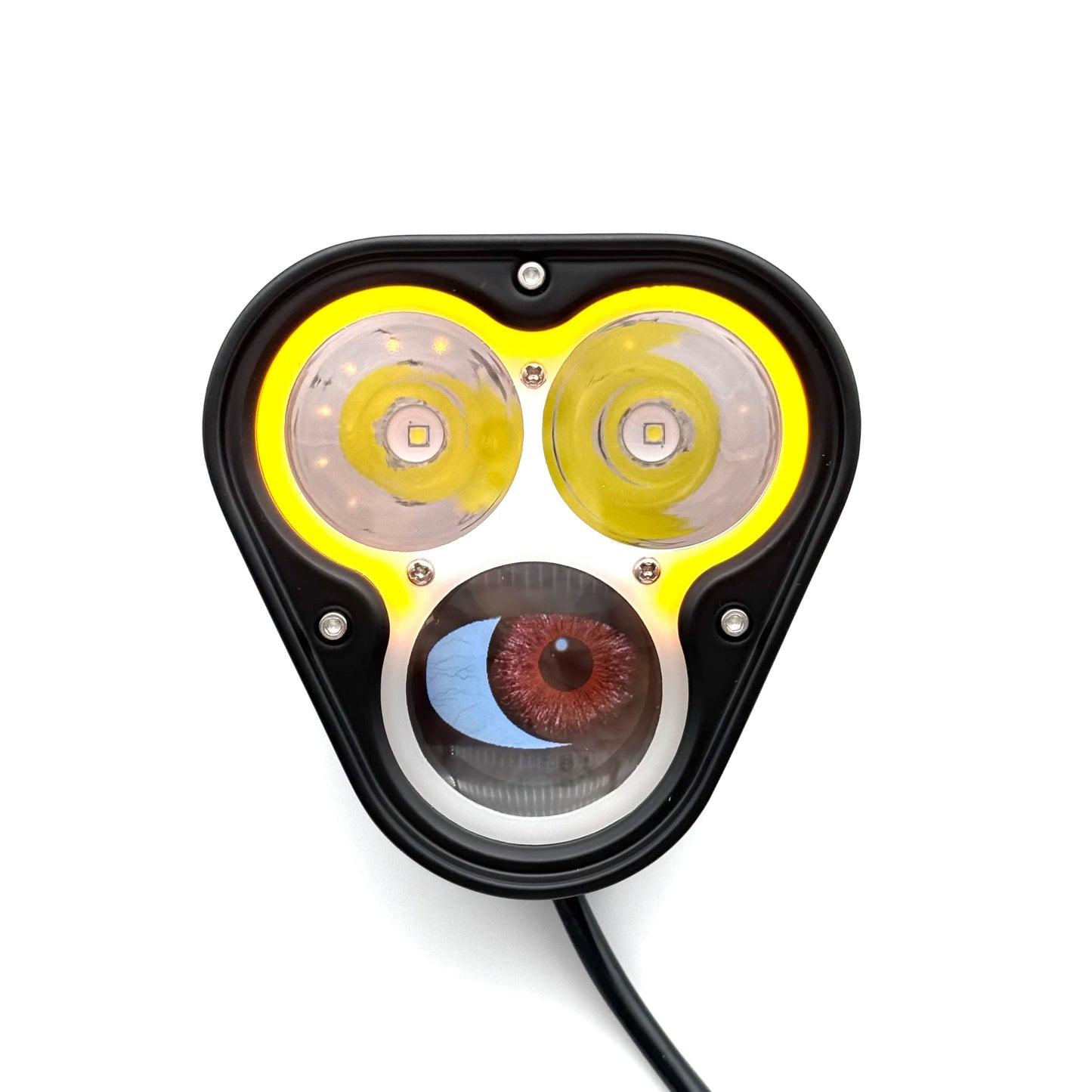 Enhance the Fun Devil Eye 30W Off-Road Light with Amber DRL & 8 Eye Styles ( 2 packs )-2